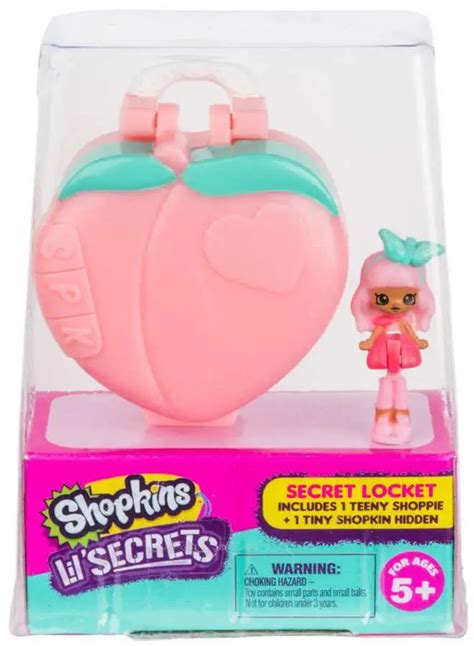 Shopkins Lil Secrets Series Pretty Petals Mini Playset Secret Lock