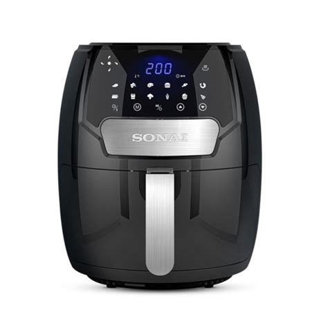 Sonai Digital Air Fryer Cook Master Sh Black Color Watt