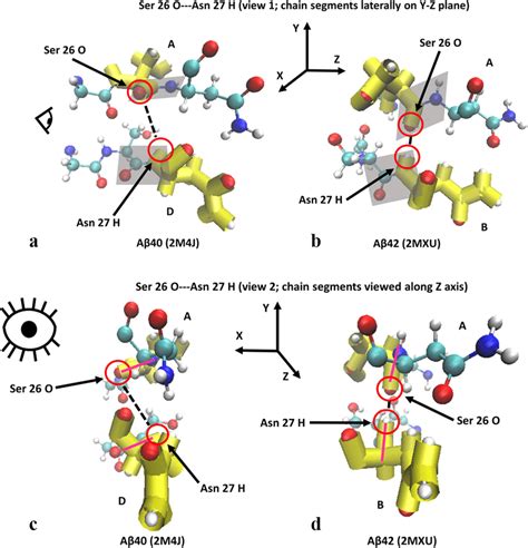 Ad Molecule Representations Of Peptide Plane Alignment For Aβ 40