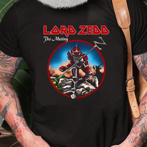 The Mutiny Lord Zedd Power Rangers X Iron Maiden Unisex Shirts Rugcontrol