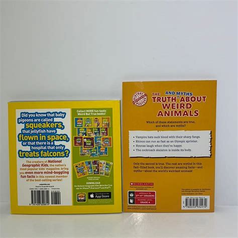 Weird Facts 2 Book Bundle Weird But True Animals And The Truth And