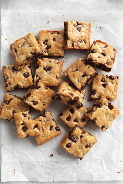 The Best Chocolate Chip Blondies Broma Bakery