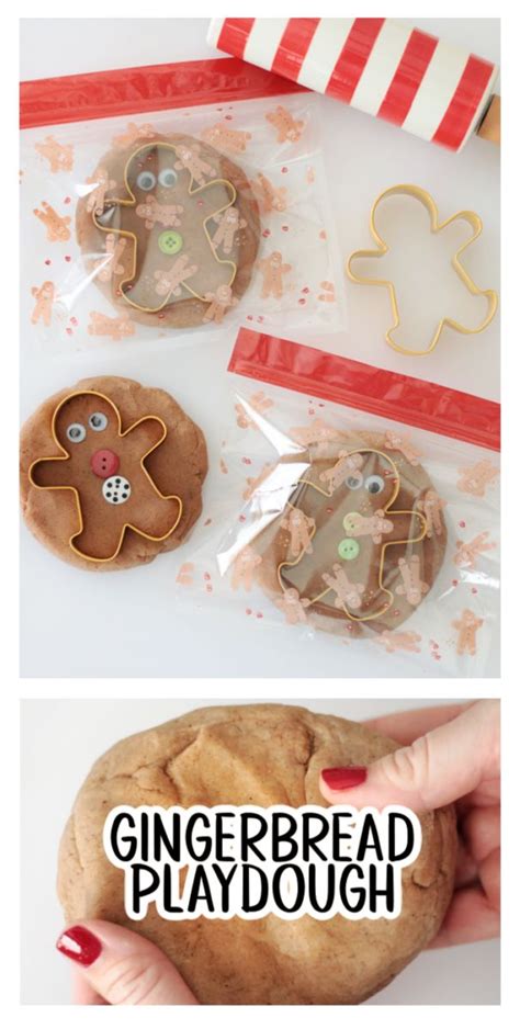 Gingerbread Playdough Is Easy To Make And A Great Sensory Activity For