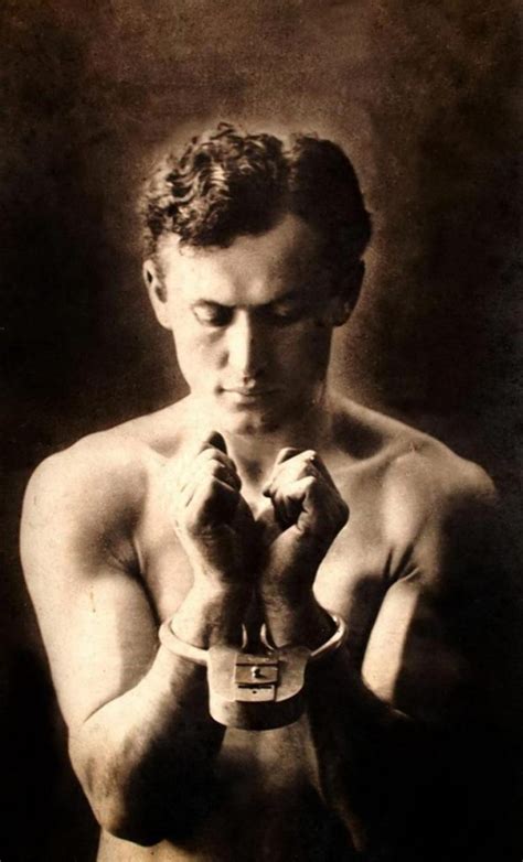 Harry Houdini In Handcuff Photo Magic By Mio