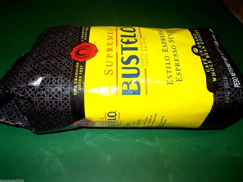 Lot Of Oz Bustelo Supreme Espresso Premium Whole Bean Coffee