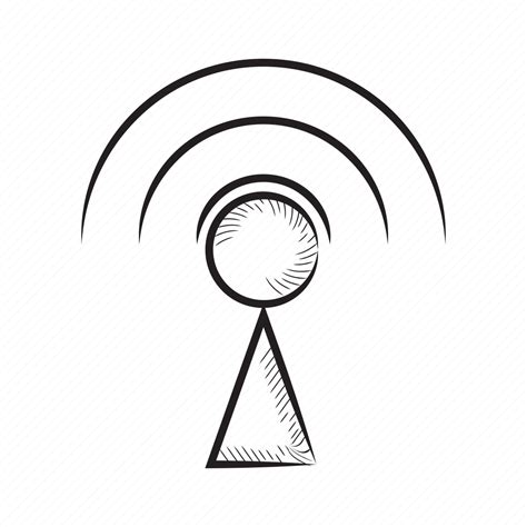 Antenna Communication Signal Tower Wifi Icon Download On Iconfinder