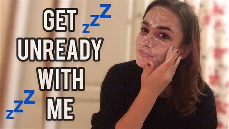 Get Unready With Me How I Remove My Makeup Youtube