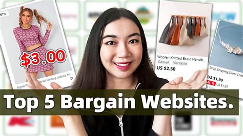 Top 5 Bargain Shopping Websites 2021 Aliexpress Shein And Etc Coupon Shopping Guide 2022