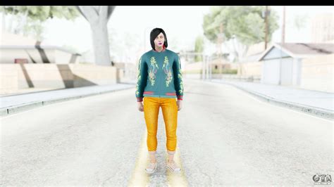 Cunning Stunts DLC Female Skin Para GTA San Andreas