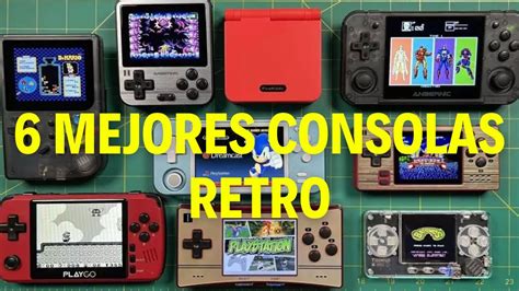 Mejores Consolas Retro Portatiles Y Baratas Calidad Precio De