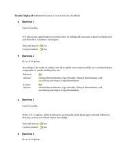 HCA 425 Midterm Quiz Docx Results Displayed Submitted Answers Correct