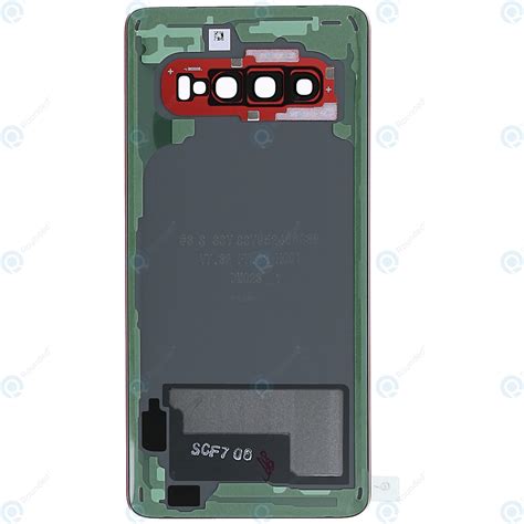 Samsung Galaxy S10 Duos SM G973F DS Battery Cover Cardinal Red GH82