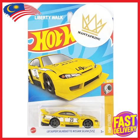 Hot Wheels Lb Super Silhouette Nissan Silvia S Yellow Hotwheels Lbwk Nissan Silvia Kuning
