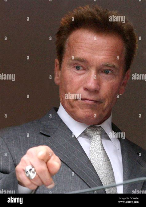 Former California Governor Arnold Schwarzenegger Visits His Hometown In