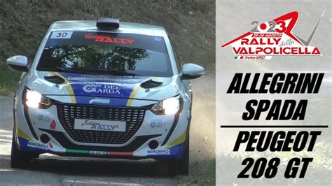 Rally Della Valpolicella Francesco Allegrini Davide Spada