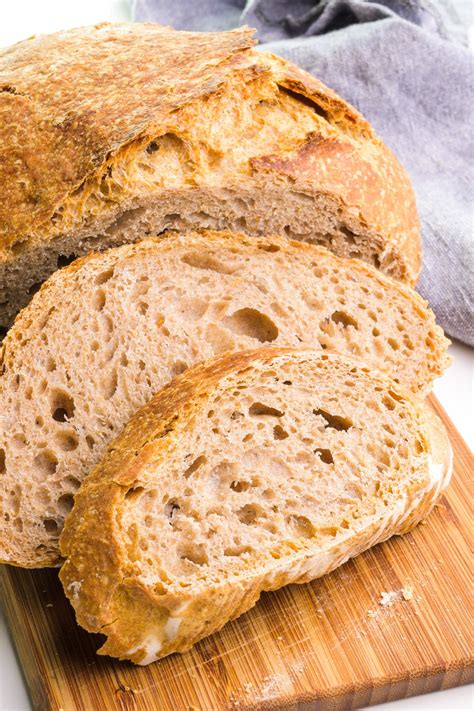 Whole Wheat No Knead Bread Recipe Namely Marly