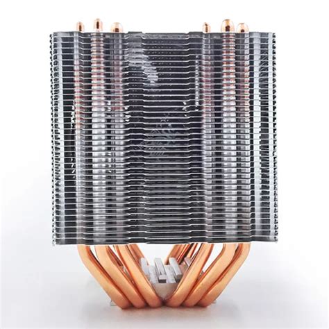 Snowman 6 Heat Pipes Cpu Cooler 4 Pin Pwm Rgb Pc Quiet Intel Lga 1700 2011 1200 1150 1151 X79