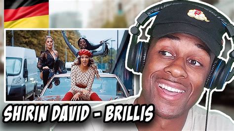 AMERICAN REACTS TO GERMAN R B SHIRIN DAVID Brillis Official Video