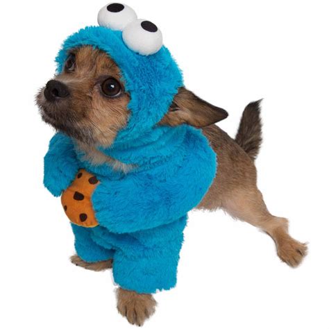 Pet Krewe Unleash The Parade Cookie Monster Dog Costume Sesame Street