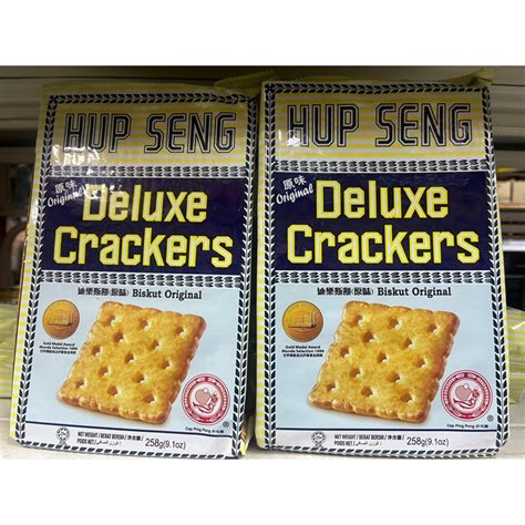 Biskut Hup Seng Deluxe Cracker Original Pkt X G Shopee Malaysia