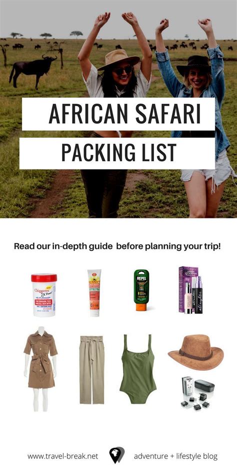 African Safari Packing List Planning Guide Artofit