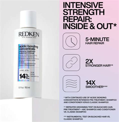 Redken Acidic Bonding Concentrate Intensive Pre Treatment Pelo Hairdressing