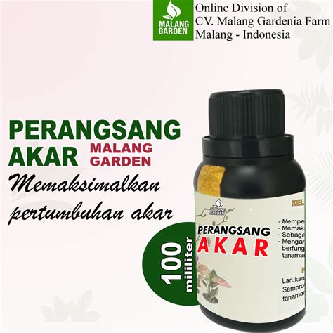 Jual Nutrisi Dan Perangsang Akar Tanaman Stek Ml Malang Garden