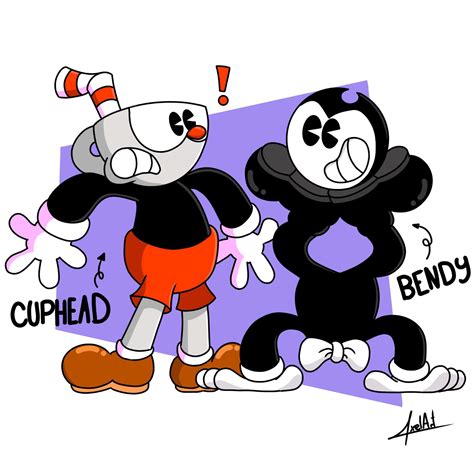 Bendy And Cuphead Fan Art Cuphead Espa Ol Amino