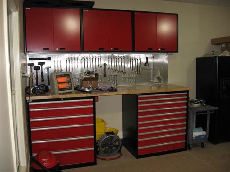 Craftsman Workbench With Pegboard And Drawers – Bornmodernbaby