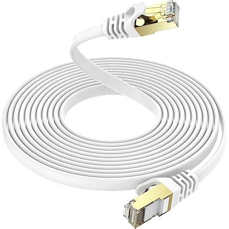 KASIMO Lan Kabel 20meter Netzwerkkabel 20m CAT 7 Kabel Flach 10 Gbits