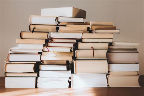 Pile Of Books Free Stock Photo