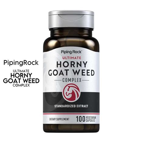 Piping Rock Ultimate Horny Goat Weed Complex Capsules