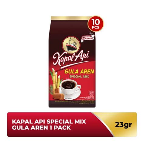 Jual KAPAL API Spesial Mix Gula Aren Isi 10 Sachet Shopee Indonesia