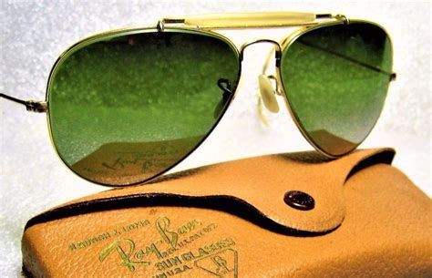 Ray Ban Mint Vintage Bandl 1940s Rare Aviator Rb 3 Tgm 12k Gf Nrmint Sunglasses