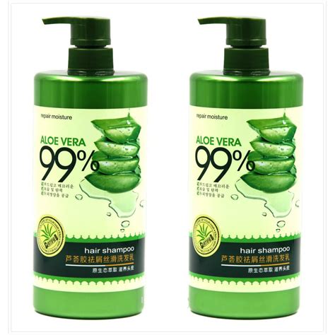 99 Aloe Vera Hair Shampoo 1 2L Conditioner 700ml On Hand Shopee