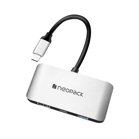 Buy Neopack 3 In 1 Usb 3 0 Type C To Usb 3 0 Type A Hdmi Usb Type C Usb Hub Pass Through