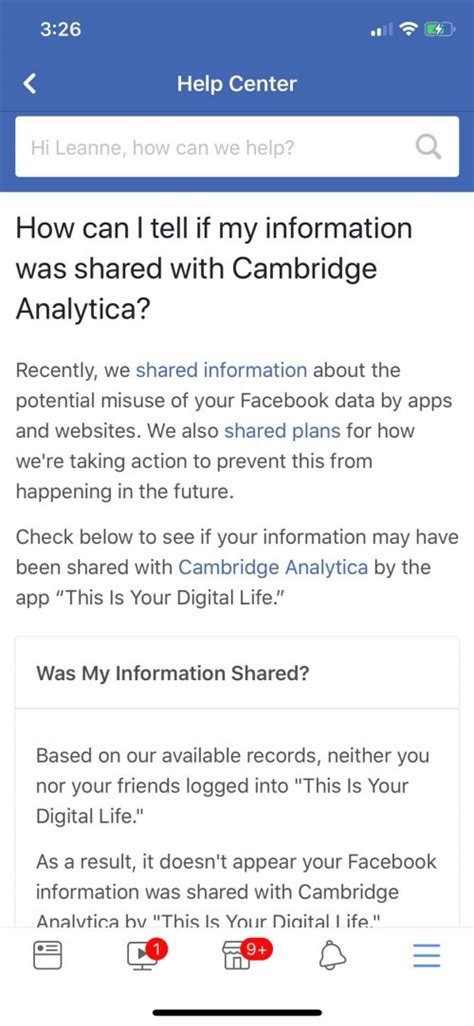 C Mo Saber Si Sus Datos De Facebook Se Filtraron A Cambridge Analytica