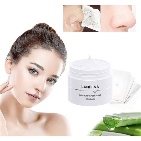 Lanbena Nose Plants Pore Strips Blackhead Remover Mask G Dubai