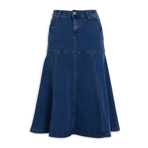 Indigo Denim Skirt 3121253 Daniel Hechter