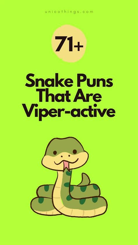 Snake puns – Artofit