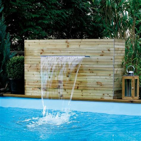 Cascade Pour Piscine Ubbink Niagara Acrylic Led Raviday Piscine