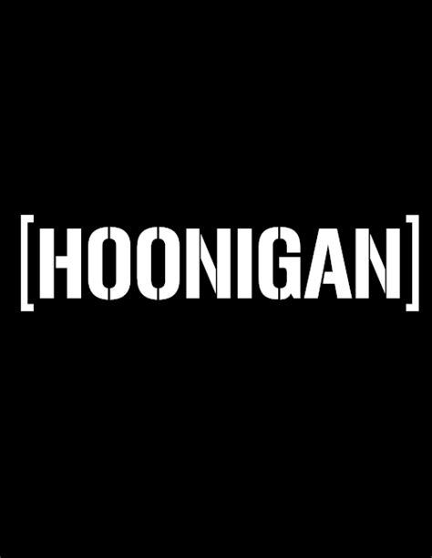 Hoonigan sticker | Stickers Ireland