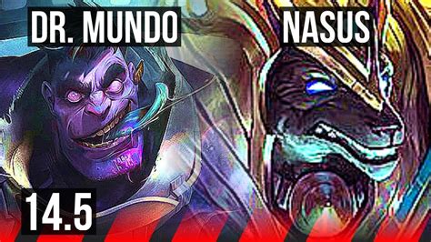 Dr Mundo Vs Nasus Top Games Rank Mundo Kr Master