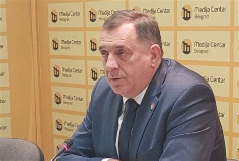 Dodik Iz Beograda Poru Io Ja Sam Predsjednik Republike Snsd Je Veliki