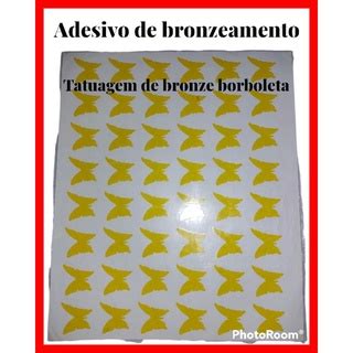 Adesivo Para Bronzeamento Tatuagem De Bronze Shopee Brasil