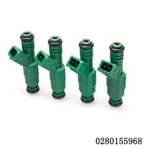 4pcs Set High Quality High Flow 440CC Green Giant EV6 Fuel Injector