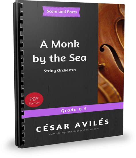 A Monk by the Sea – String Orchestra Sheet Music