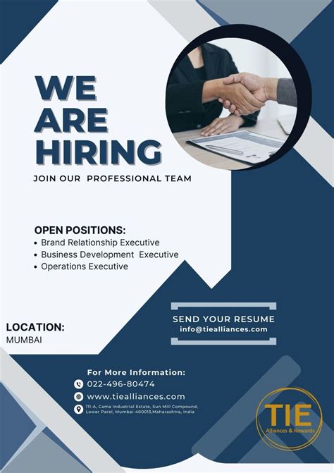 Tie Alliances And Rewards Pvt Ltd On Linkedin Hiringalert Jobpost