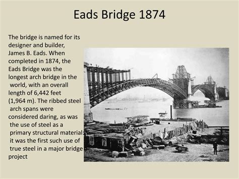 PPT - Eads Bridge 1874 PowerPoint Presentation, free download - ID:1542430