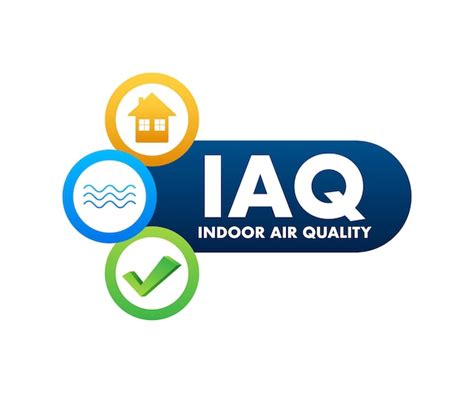 Sistema De Ventilaci N De Calidad Del Aire Interior Iaq Ilustraci N De